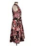 Jessica Howard 100% Polyester Floral Black Cocktail Dress Size 8 - photo 4