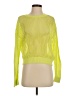 CALVIN KLEIN JEANS 100% Cotton Yellow Pullover Sweater Size S - photo 1