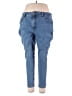 Lee Solid Blue Jeans Size 22 (petite) - photo 1