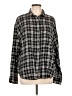 Levi's Plaid Black Long Sleeve Button-Down Shirt Size L - photo 1