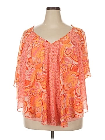 Cato 3/4 Sleeve Blouse (view 1)
