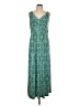 Chaps Green Casual Dress Size L - photo 1