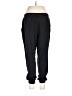 Eileen Fisher Solid Black Track Pants Size L - photo 2