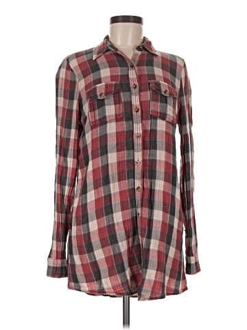 Gilly Hicks Long Sleeve Button-Down Shirt (view 1)