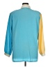 Draper's & Damon's 100% Polyester Color Block Yellow 3/4 Sleeve Blouse Size 16 - photo 2