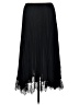 Adrianna Papell 100% Polyester Black Formal Skirt Size M - photo 2
