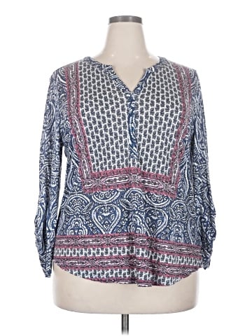 Style&Co 3/4 Sleeve Blouse (view 1)