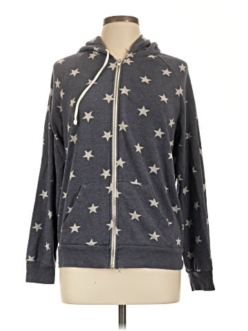 Alternative Earth Zip Up Hoodie (view 1)