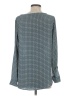 Ann Taylor LOFT 100% Polyester Teal Long Sleeve Blouse Size S - photo 2
