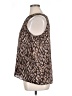 Vince Camuto 100% Polyester Brown Sleeveless Blouse Size XL - photo 5
