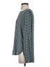 Ann Taylor LOFT 100% Polyester Teal Long Sleeve Blouse Size S - photo 5