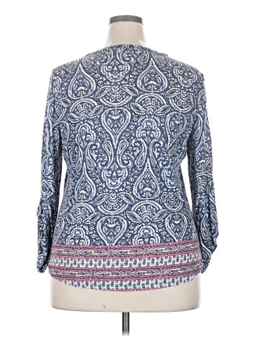 Style&Co 3/4 Sleeve Blouse (view 2)