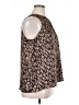Vince Camuto 100% Polyester Brown Sleeveless Blouse Size XL - photo 4