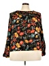 Gibson 100% Polyester Black Long Sleeve Blouse Size 3X - photo 1