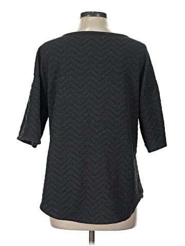 New York Laundry 3/4 Sleeve Top (view 2)