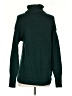 Nine West Solid Green Turtleneck Sweater Size S - photo 2