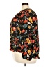 Gibson 100% Polyester Black Long Sleeve Blouse Size 3X - photo 5
