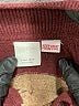 Zara Stripes Burgundy Pullover Sweater Size 4 - photo 3