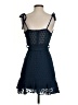 Simplee 100% Polyester Polka Dots Blue Cocktail Dress Size S - photo 2