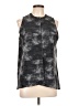 Alfani Black Sleeveless Blouse Size L - photo 1