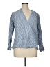 J.Crew 100% Cotton Blue Long Sleeve Blouse Size XL - photo 1