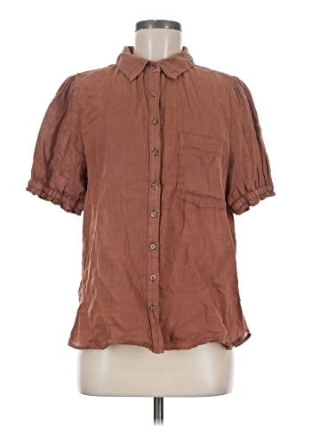 Pilcro Short Sleeve Blouse (view 1)