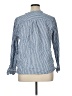 J.Crew 100% Cotton Blue Long Sleeve Blouse Size XL - photo 2
