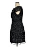 Elle 100% Polyester Hearts Black Casual Dress Size 14 - photo 5