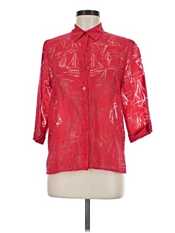 Alfred Dunner 3/4 Sleeve Button-Down Shirt (view 1)
