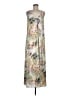 Gibson Latimer Print Silver Casual Dress Size M - photo 1