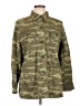 Caslon 100% Cotton Camo Green Jacket Size L - photo 1