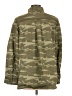 Caslon 100% Cotton Camo Green Jacket Size L - photo 2