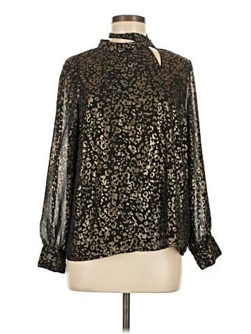 Cupcakes & Cashmere Long Sleeve Blouse (view 1)
