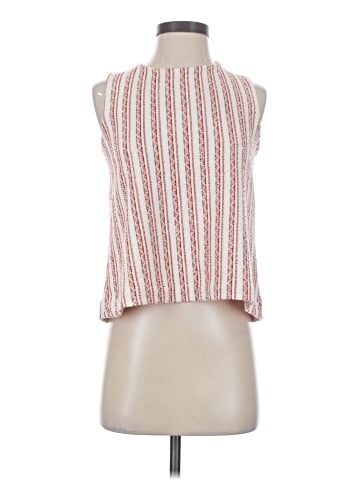 Madewell Boucl&eacute; Stripe Cross-Back Tank Top (view 1)