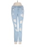 Hollister Hearts Blue Jeans Size 1 - photo 1