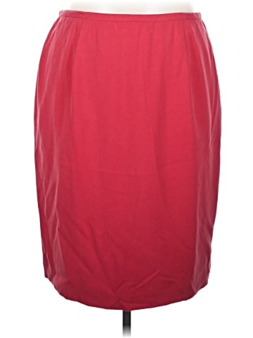 Evan Picone Silk Skirt (view 1)