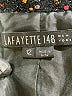 Lafayette 148 New York Polka Dots Black Blazer Size 12 - photo 6