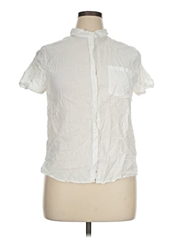 H&M L.O.G.G. Short Sleeve Blouse (view 1)