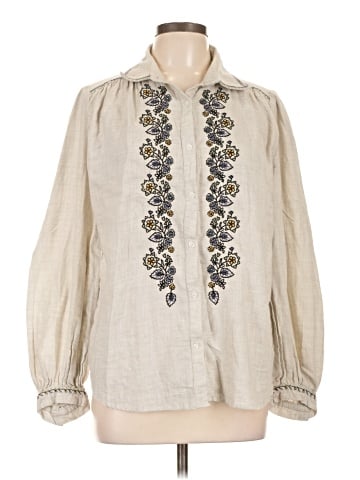 Max Studio Long Sleeve Blouse (view 1)
