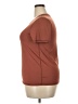 Fabletics Solid Brown Short Sleeve T-Shirt Size XXL - photo 5
