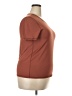 Fabletics Solid Brown Short Sleeve T-Shirt Size XXL - photo 4
