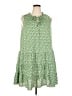 Max Studio Green Casual Dress Size 2X - photo 1