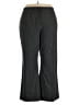 Alfani Chevron-herringbone Gray Dress Pants Size 24W - photo 1