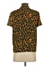 Scotch & Soda 100% Polyester Animal Print Orange Short Sleeve Top Size Sm (1) - photo 2