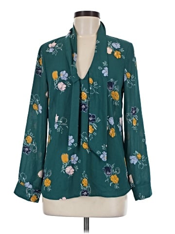 ModCloth Long Sleeve Blouse (view 1)