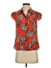 Alice + Olivia 100% Silk Orange Sleeveless Silk Top Size S - photo 1
