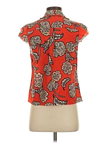 Alice + Olivia Sleeveless Silk Top (view 2)