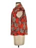 Alice + Olivia 100% Silk Orange Sleeveless Silk Top Size S - photo 5