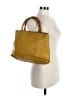 Plinio Visona 100% Leather Color Block Yellow Leather Tote One size - photo 2