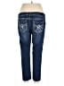 Wallflower Solid Blue Jeans Size 17 - photo 2